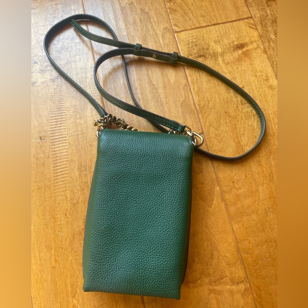 Tory Burch Kira phone crossbody shoulder bag mini wallet on chain leather - Picture 3 of 14